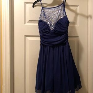 Royal blue dress size 5 juniors